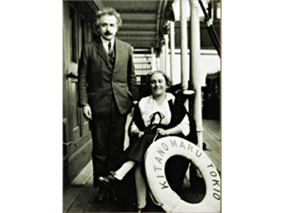 日本郵船の常連であったアインシュタイン